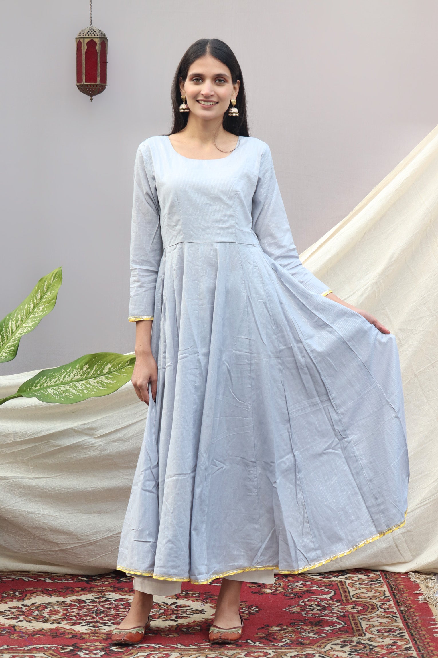 Plain shop frock kurti